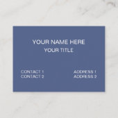 Robin Red Breast Songbird Visitenkarte (Rückseite)