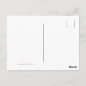 Robin Red Breast Wasserfarbenmalerei Postkarte (Rückseite)