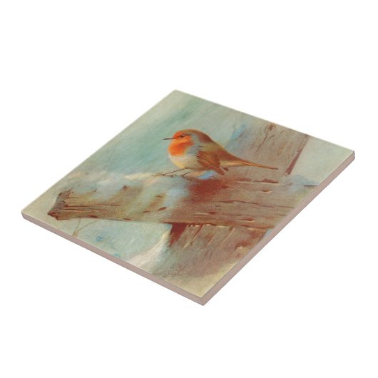 Robin redbreast fliese (Seite)