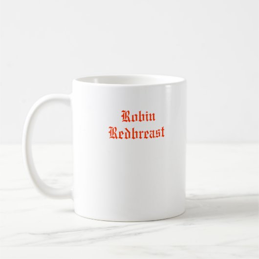 Robin Redbreast Kaffeetasse (Links)
