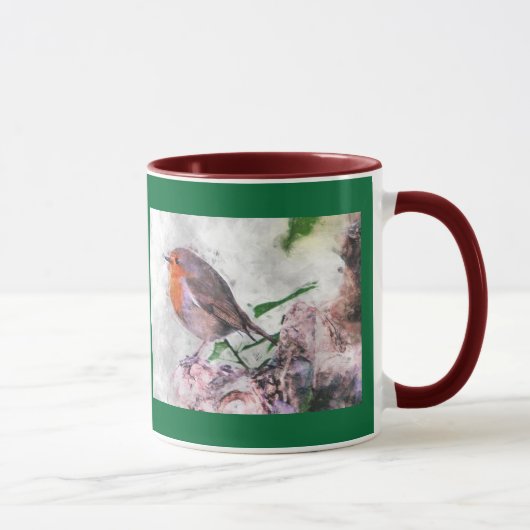 Robin Redbreast Tasse (Rechts)