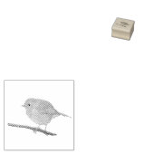 Robin RedBrust Briefmarke Gummistempel (Stempel)