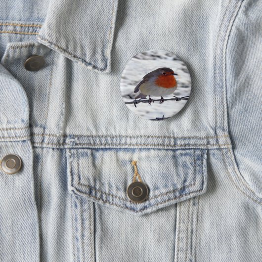 Robin RedBrust Button (Beispiel)