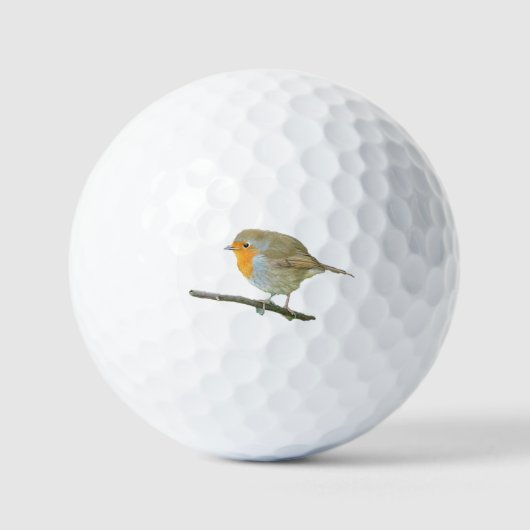 Robin RedBrust Golf Ball (Vorderseite)