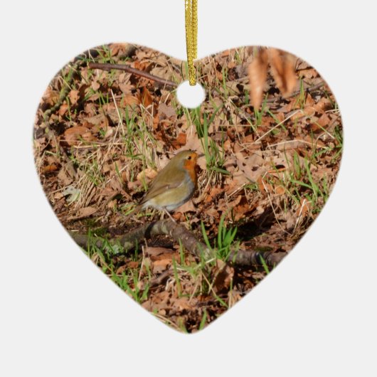 Robin RedBrust Keramikornament (Vorne)