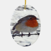 Robin RedBrust Keramikornament (Vorne)