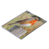 Robin RedBrust-Notebook Notizblock (Linke Seite)