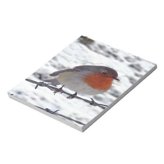 Robin RedBrust Notizblock (Rotiert)