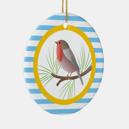 Robin RedBrust-Sonderschmuck Keramik Ornament (Rechts)