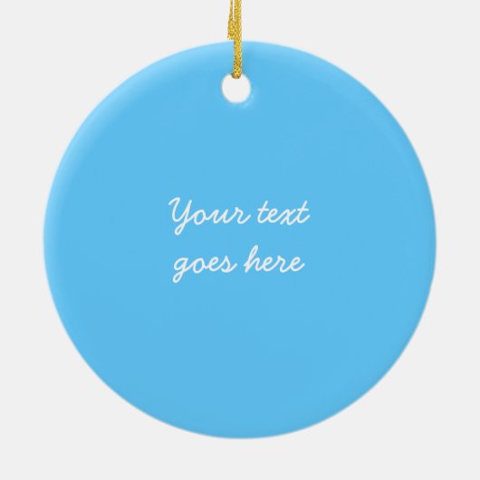 Robin RedBrust-Sonderschmuck Keramik Ornament (Hinten)