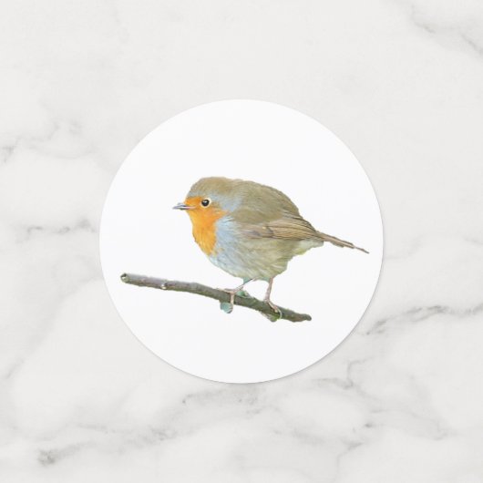 Robin RedBrustconfetti Konfetti (Klein Vorderseite)