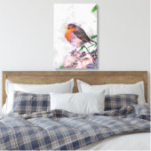 Robin Redust Painting Wrapped Canvas Leinwanddruck (Insitu (Schlafzimmer))