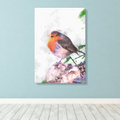 Robin Redust Painting Wrapped Canvas Leinwanddruck (Insitu (Holzboden))