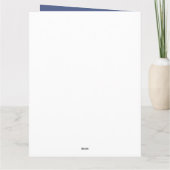 Robin Redust Songbird Karte (Rückseite)