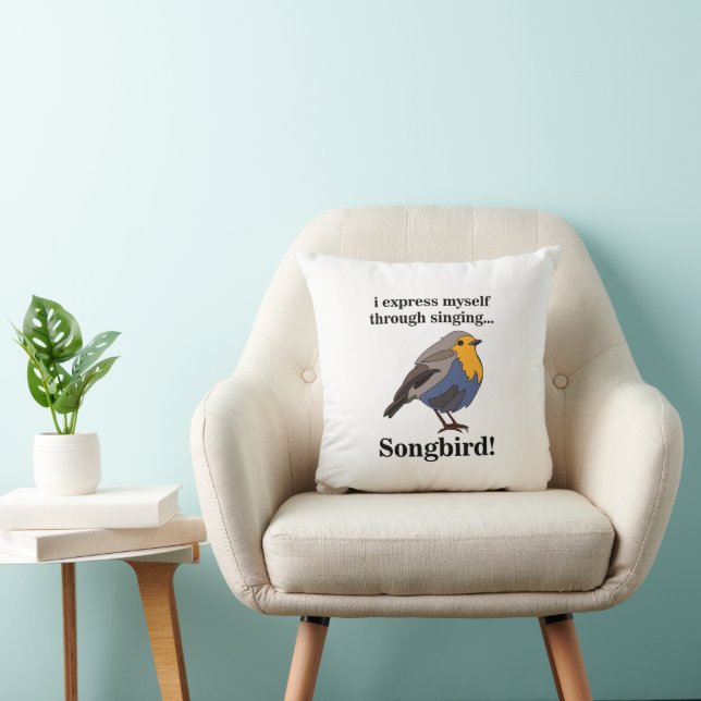 Robin Redust Songbird Kissen (Stuhl )