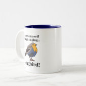 Robin Redust Songbird Zweifarbige Tasse (Vorderseite Links)
