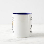 Robin Redust Songbird Zweifarbige Tasse (Mittel)