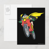 Robin Reitet 2 Postkarte (Vorne/Hinten)