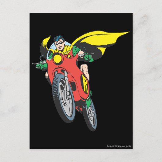 Robin Reitet 2 Postkarte (Vorderseite)
