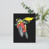 Robin Reitet 2 Postkarte (Stehend Vorderseite)