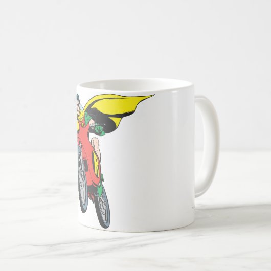 Robin Rides 2 Kaffeetasse (VorderseiteRechts)