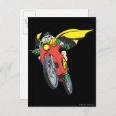 Robin Rides 2 Postkarte (Vorne/Hinten)