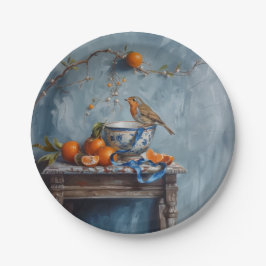 Robin - Rundpapier-Teller Pappteller