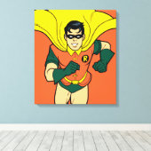 Robin Running Leinwanddruck (Insitu (Holzboden))