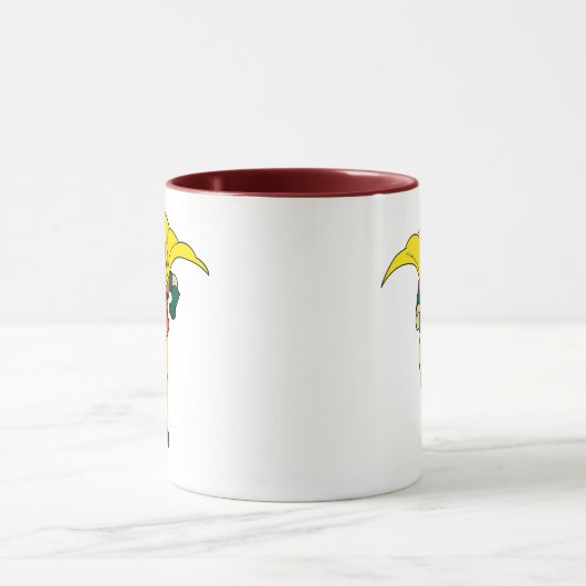 Robin Running Tasse (Zentrum)