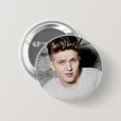 (Robin) Standard, 5,7 cm (2,25") rundes Abzeichen Button (Vorne & Hinten)