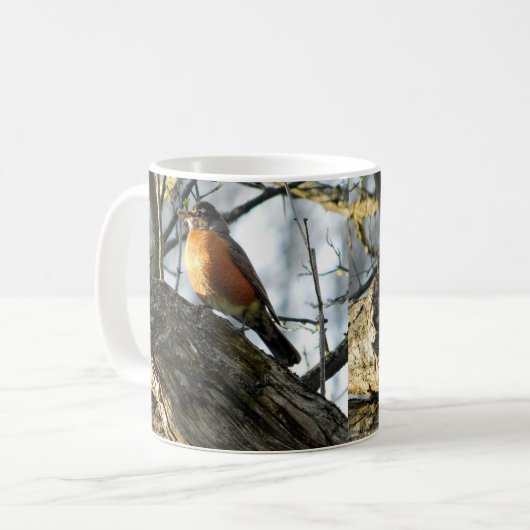 Robin Sunshine Tasse (Vorderseite Links)