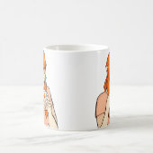 Robin-Tasse in einer Tasse in einer Tasse (Mittel)