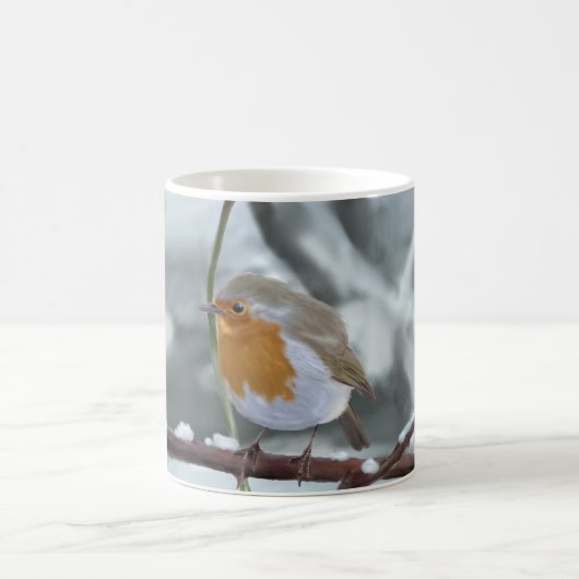 Robin-Tasse Kaffeetasse (Mittel)
