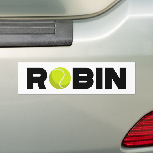 Robin Tennis Autoaufkleber (Auf Auto)