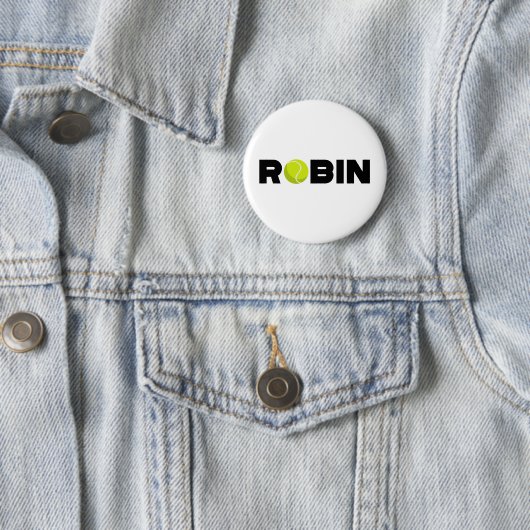 Robin Tennis Button (Beispiel)