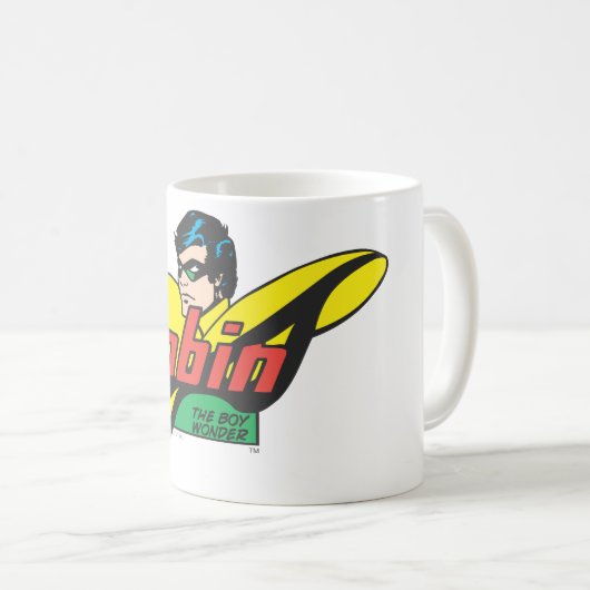 Robin The Boy Wonder Kaffeetasse (VorderseiteRechts)