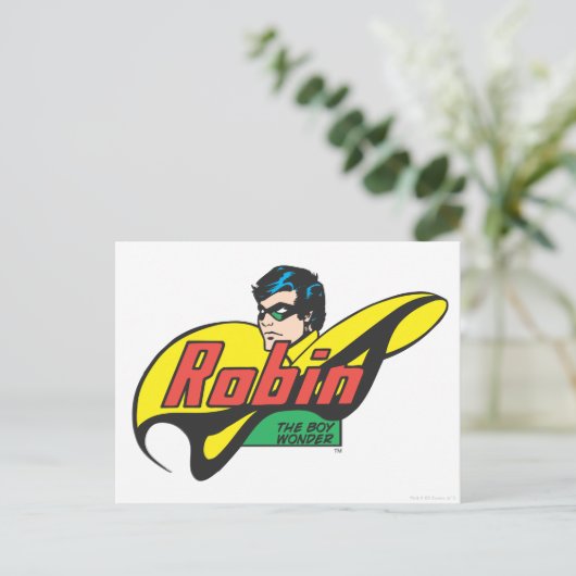 Robin The Boy Wonder Postkarte (Stehend Vorderseite)