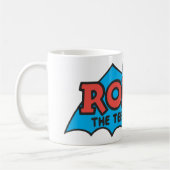 Robin The Teen Wonder Logo Kaffeetasse (Links)