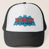Robin The Teen Wonder Logo Truckerkappe (Vorderseite)