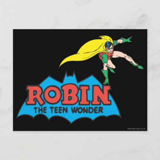 Robin The Teen Wonder Postkarte (Vorderseite)
