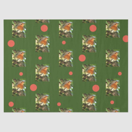 Robin Tissue Paper Seidenpapier (Vorderseite)