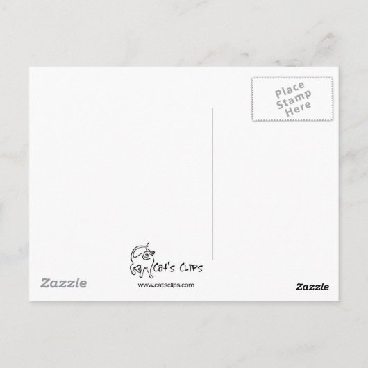 Robin Tree Postkarte (Rückseite)