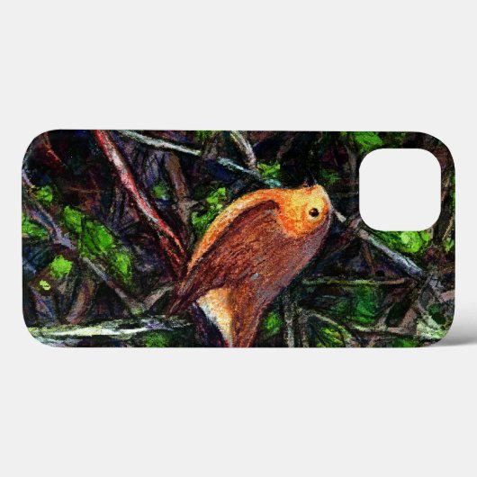 Robin Tweet tweet Case-Mate iPhone Hülle (Rückseite (Horizontal))