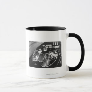 Robin und Batman im Batmobil Tasse