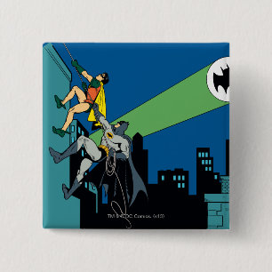 Robin und Batman klettern Button