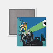 Robin und Batman klettern Magnet (Vorderseite/Rückseite)