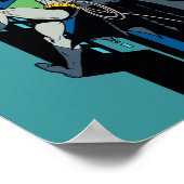 Robin und Batman klettern Poster (Ecke)