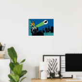 Robin und Batman klettern Poster (Heimbüro)