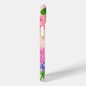 Robin und Blume, Aquarellmuster Case-Mate iPhone Hülle (Rückseite / Rechts)