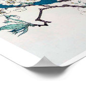 Robin und Cherry Blossoms, Imao Keinen Poster (Ecke)